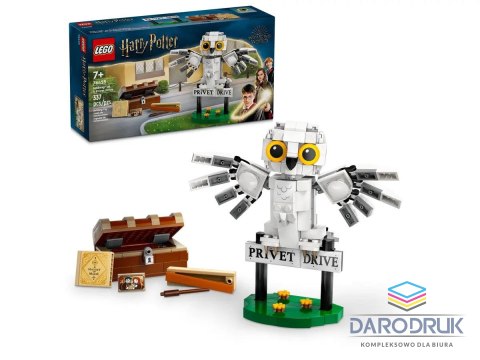 Lego Klocki konstrukcyjne Harry Potter Hedwiga z wizytą na ul. Privet Drive 4 Lego (76425)