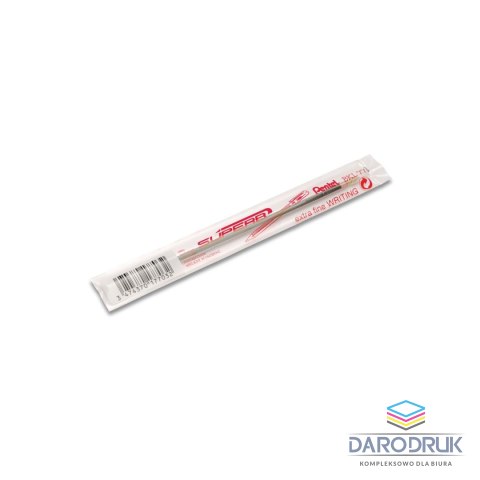 Pentel Wkład do długopisu standardowy wkład czerwony 0,7mm Pentel (BKL77)