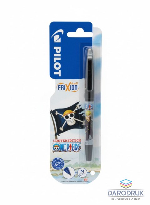 Pilot Pióro kulkowe Frixion ONE PIECE wkład czarne Pilot (0,7)