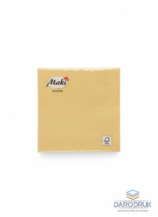 Pol-mak Serwetki złoty celuloza [mm:] 330x330 Pol-mak (SL_OG_005400)