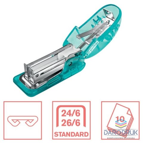 Rapid Zszywacz Colour Breeze F4 niebieski 10k (5001327) Rapid