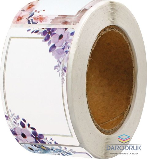 Titanum Etykieta samoprzylepna Craft-Fun Series na rolce, 4 kolory mix [mm:] 50x30 Titanum (25YQ-006)