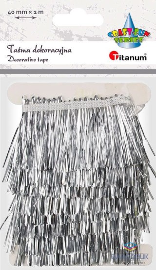 Titanum Ozdoba piankowa Craft-Fun Series Taśma plastikowe frędzle Titanum (23BR1218-3)