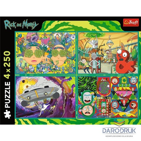 Trefl Puzzle Rick And Morty 2x250 el. Trefl (13338)
