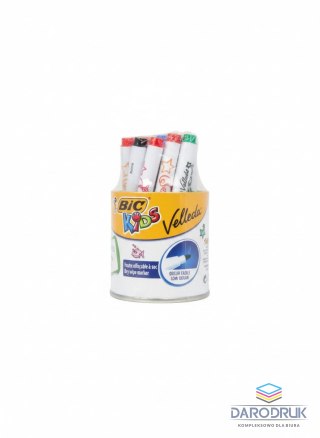 Velleda Marker suchościeralny 8571431 wkład mix okrągła końcówka Velleda (24 sztuki)