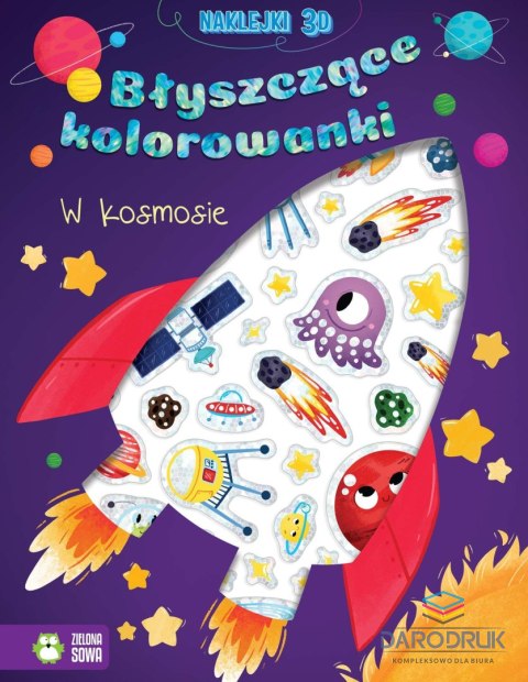 Aksjomat Książka dla dzieci Diamentowe kolorowanki. W kosmosie Aksjomat