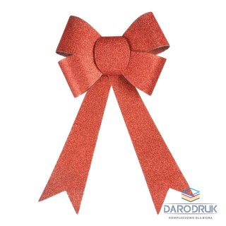 Arpex Kokarda czerwona brokatowa duża Arpex (BN5427CZE)