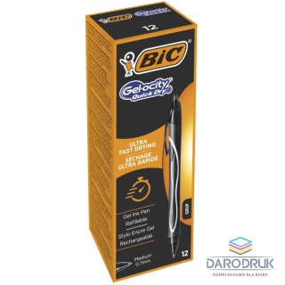 Bic Długopis żelowy długopis wymazywalny wkład czarny 0,3mm Bic (94987)