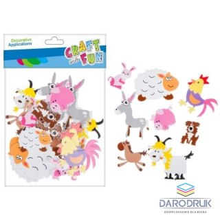 Craft Fun Naklejka (nalepka) piankowa zwierzęta domowe Craft Fun (463445)