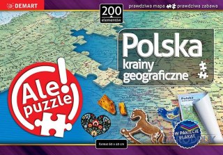 Demart Puzzle Polska Krainy geograficzne 200 el. Demart