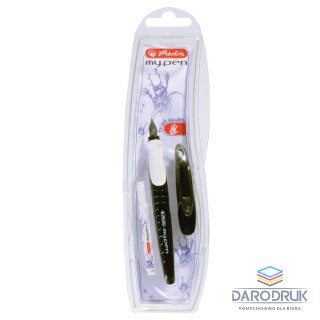 Herlitz Pióro wieczne My Pen black/white 10999803 Herlitz (300002940)