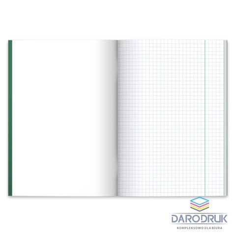 Herlitz Zeszyt A5 Ocean Colors Eco PP 9552407 60k. 70g krata Herlitz (400197971)