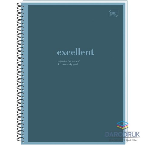 Interdruk Kołozeszyt (kołonotatnik) A4 HYBRID WORDS 80k. 70g linia Interdruk