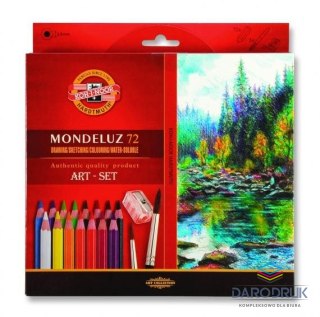 Koh-I-Noor Kredki akwarelowe mondeluz 72 kol. Koh-I-Noor (3714)