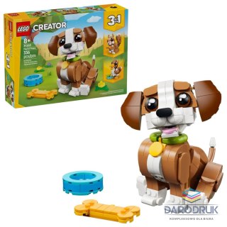 Lego Klocki konstrukcyjne Creator 3w1 Urocze zwierzątka: psotny szczeniaczek Lego (31382)