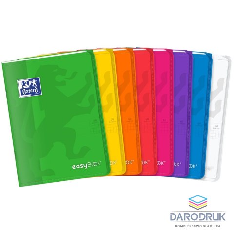 Oxford Zeszyt A5 EASYBOOK 60k. 90g krata Oxford (400146693)
