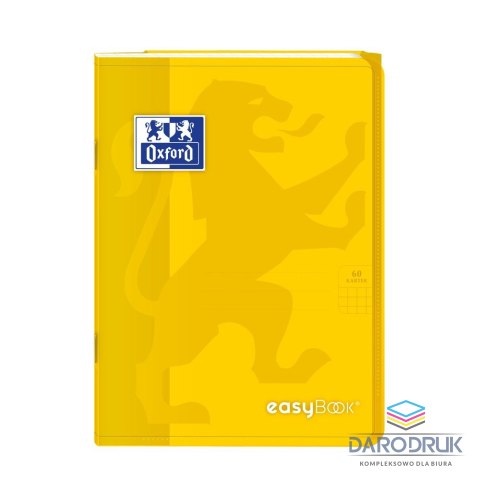 Oxford Zeszyt A5 EASYBOOK 60k. 90g krata Oxford (400146693)