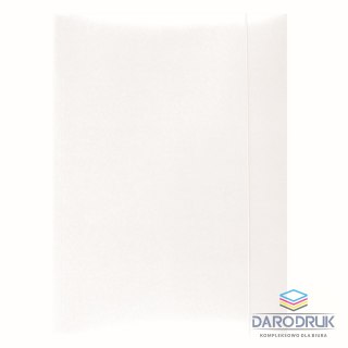 Office Products Teczka kartonowa na gumkę A4 biała 300g Office Products (21191131-14)