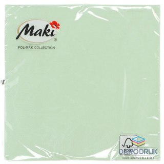 Pol-mak Serwetki zielona bibuła [mm:] 330x330 Pol-mak (0019)