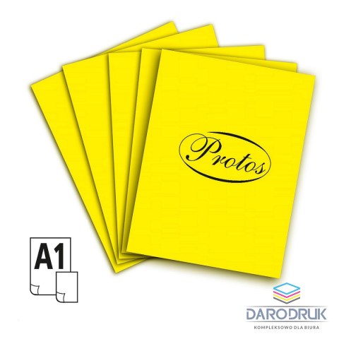 Protos Brystol A1 żółty 160-180g 20k [mm:] 610x860 Protos