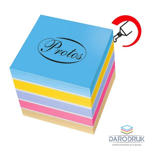 Protos Kostka papierowa mix [mm:] 85x85x 75 Protos