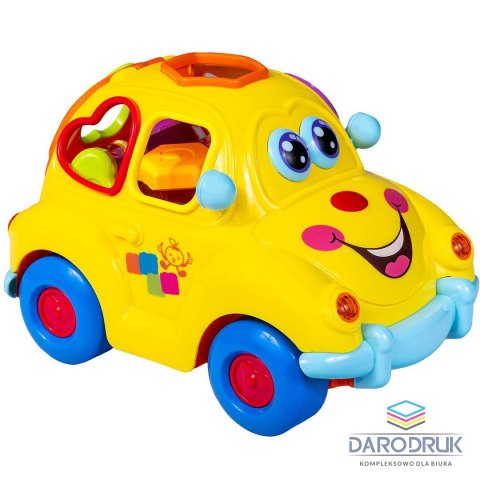 Smily Play Sorter Zabawne auto z muzyką i światłem Smily Play (SP83668)
