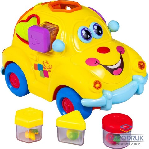 Smily Play Sorter Zabawne auto z muzyką i światłem Smily Play (SP83668)