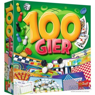 Trefl Gra strategiczna Kalejdoskop 100 gier Trefl 100 gier Trefl (02117)