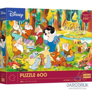 Trefl Puzzle śnieżka 600 el. Trefl (37603)