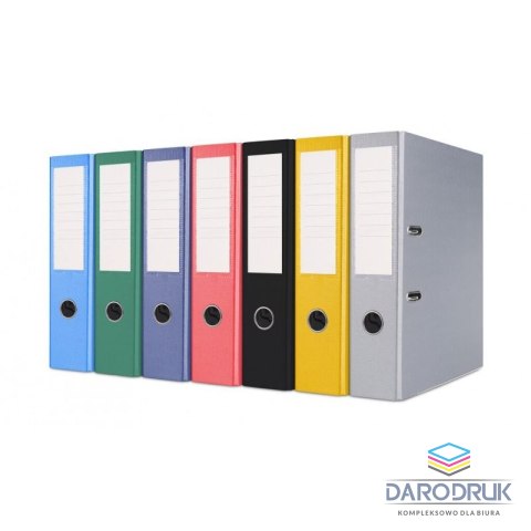 Basic Segregator dźwigniowy z szyną A4 75mm niebieski Basic (21024221-01)