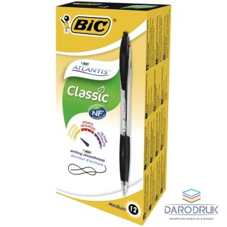 Bic Długopis olejowy Atlantis Classic wkład czarny 1,2mm Bic (887132)