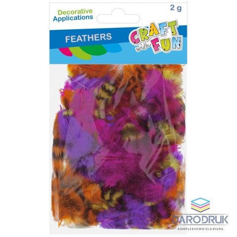 Craft With Fun Piórka mix Craft With Fun (545788)