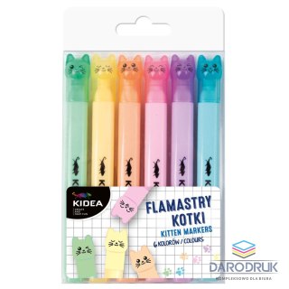 Derform Flamaster 6 kol. Derform (FK6KKA)