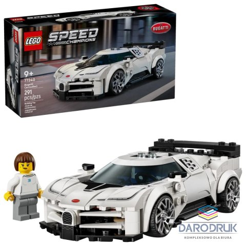Lego Klocki konstrukcyjne Speed Champions Samochód Hipersamochód Bugatti Centodieci Lego (77240)