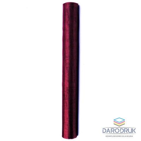 Partydeco Organza organza Gładka 360x9 [mm x m] bordowa Partydeco (ORPO -082)