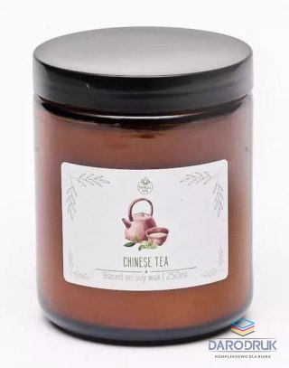 Pavoncella Świeczka ozdobna Smell me Chinese Tea 250ml Pavoncella (5906492907412)