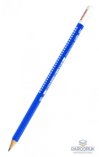 Pentel Ołówek trójkątny drewniany HB Pentel (CB60T-HB)