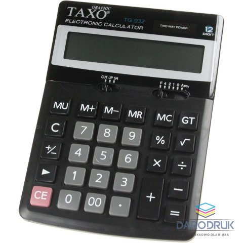 Taxo Graphic Kalkulator na biurko TG-932 Taxo Graphic 12-pozycyjny