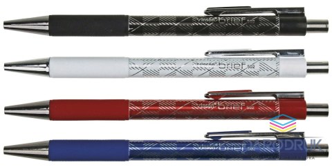 Vinson Długopis olejowy BRIEF 502 KRATKI/LINIE wkład niebieski 0,7mm Vinson