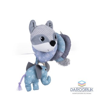 Balibazoo Grzechotka spirala lis szary Balibazoo (BB80581)