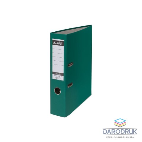 Bantex Segregator dźwigniowy Bantex Classic A4 7,5 cm zielony