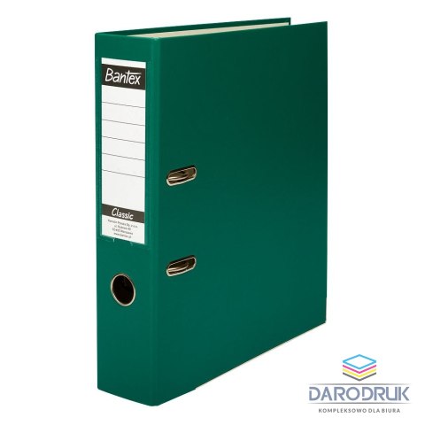 Bantex Segregator dźwigniowy Bantex Classic A4 7,5 cm zielony