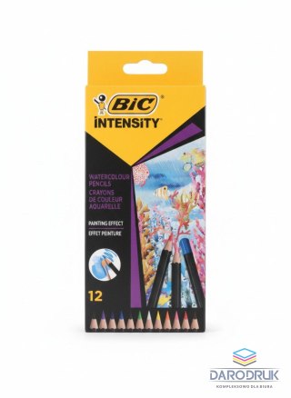 Bic Kredki ołówkowe intensity premium Watercolour 511726 12 kol. Bic (12kol)