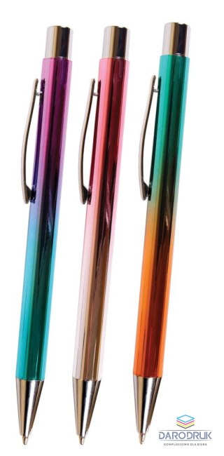 Cresco Długopis wielkopojemny Cameleon wkład niebieski 1,0mm Cresco (750006)