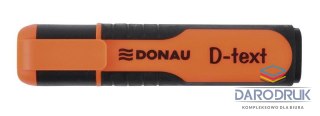 Donau Zakreślacz D-Text wkład pomarańczowy 1,0-5,0mm Donau (7358001PL-12)