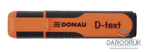 Donau Zakreślacz D-Text wkład pomarańczowy 1,0-5,0mm Donau (7358001PL-12)