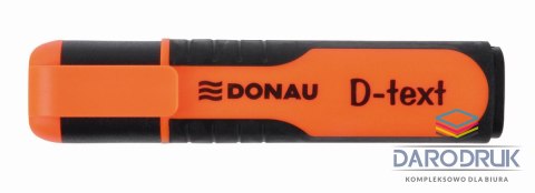 Donau Zakreślacz D-Text wkład pomarańczowy 1,0-5,0mm Donau (7358001PL-12)