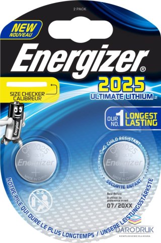 Energizer Baterie Ultimate Lithum CR2025 CR2025 Energizer (EN-423013)