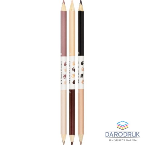 Faber Castell Kredki ołówkowe Children of the world 12+3 kol. Faber Castell (511514 FC)