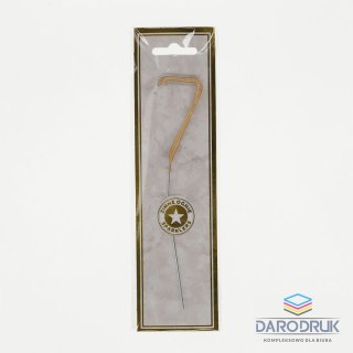 Godan Zimne ognie zimny ogień cyfra 7 16,5cm Godan (CS1921S-7)